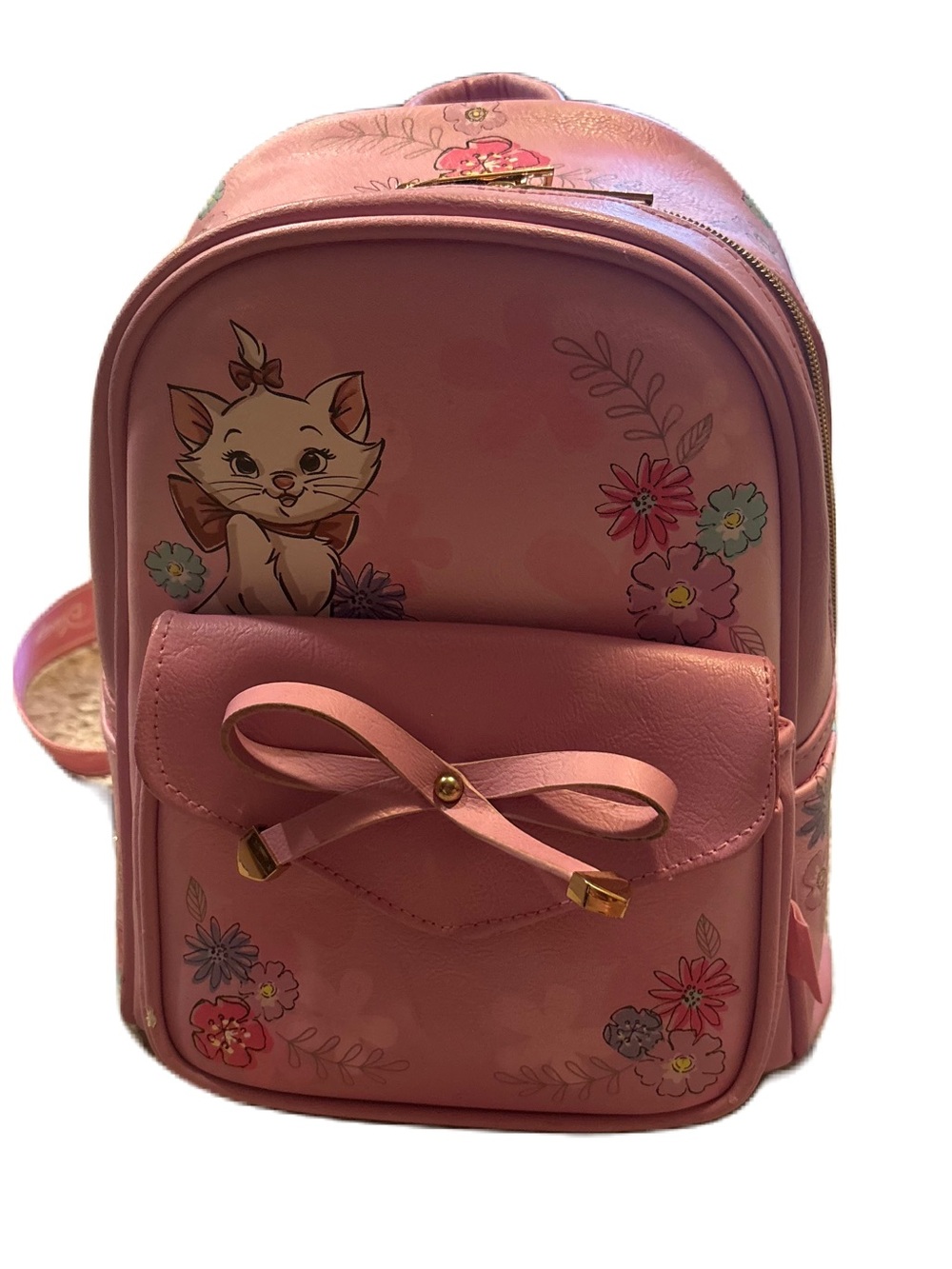 Disney Wondapop Back Pack Book Bag Pink Aristocats Marie